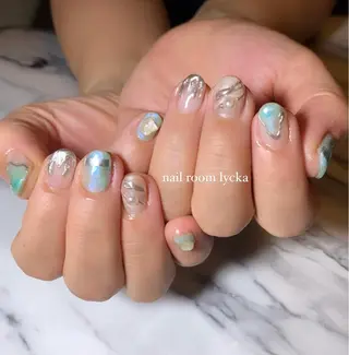 ネイル ﾈｲﾙﾙｰﾑﾘｯｶ 𝐦𝐚𝐲𝐮のネイルデザイン