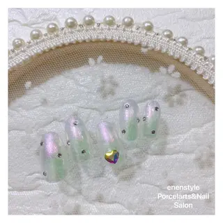 ミディアム ネイル 👑enen style👑のネイルデザイン