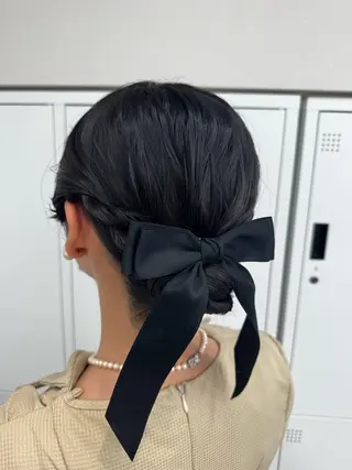ミディアム 横浜　アレンジ💫／ エクステ🎀／ルナのヘアスタイル