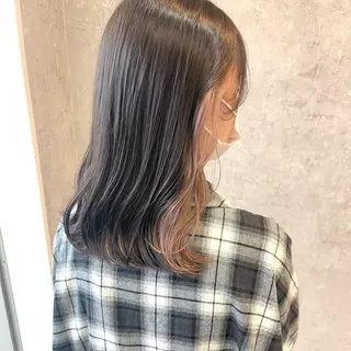 ミディアム カラー ヘアアレンジ 🌻あいり merci.🌻のヘアスタイル
