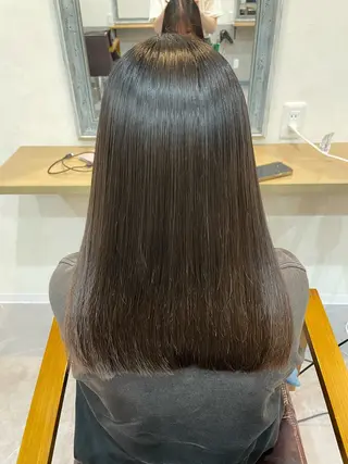 ロング 近澤 佑香のヘアスタイル
