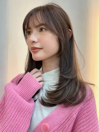 セミロング 北間 寛哉のヘアスタイル