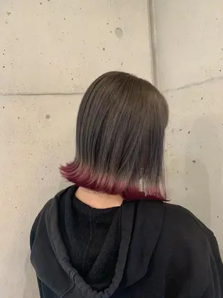ミディアム カラー ヘアアレンジ 💖ダブルカラー/ ヘアセット/晴香💖のヘアスタイル