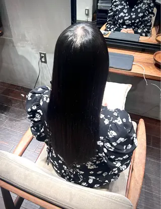 ロング 柚音 nero hairのヘアスタイル