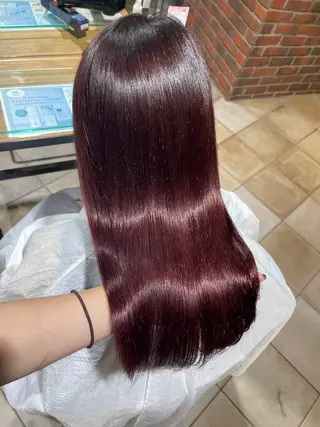 セミロング カラー 【ROA】 MISUZU✨のヘアスタイル