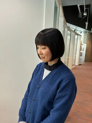 ショート マンツーマン 縮毛矯正/マユコのヘアスタイル