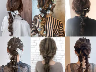 ヘアアレンジ VIRAL ヴァイラルのヘアスタイル