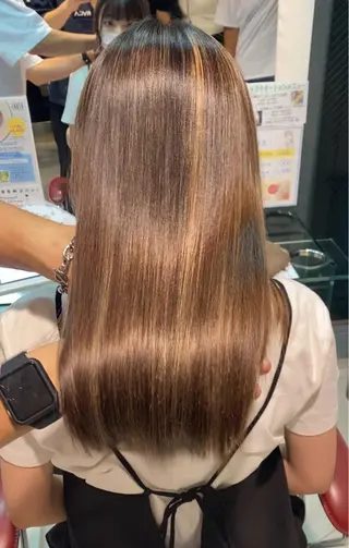 セミロング EARTH検見川浜 鈴木学のヘアスタイル