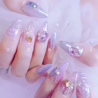 ネイル 梅田🦄中崎町🩵 u n o 0 1のネイルデザイン