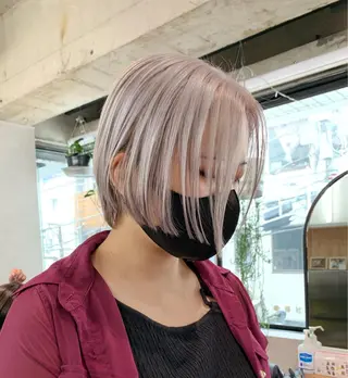 ミディアム カラー お洒落カジュアル🍃 まなとのヘアスタイル