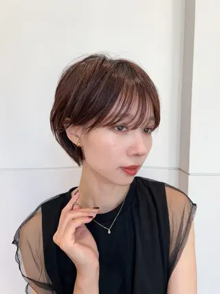 ショート ヘッドスパ/縮毛矯正 /横山陸人のヘアスタイル