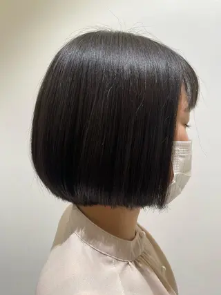 ショート 由比藤理子 ブリーチカラー🌈のヘアスタイル