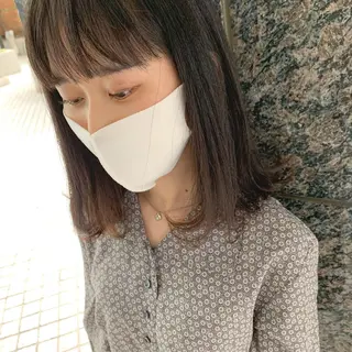 ミディアム lico 新札幌所属・Lilly リリィのヘアスタイル
