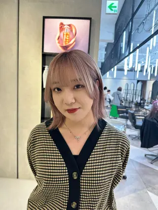 カラー ハイトーン特化 pepe🎀のヘアスタイル