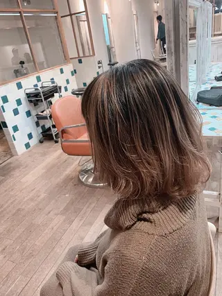 カラー 石井辰功也 フリーランス美容師のヘアスタイル