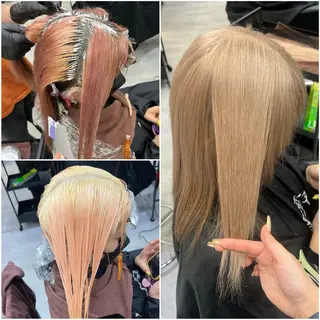 ロング カラー ショート/ウルフ カットモデル募集のヘアスタイル
