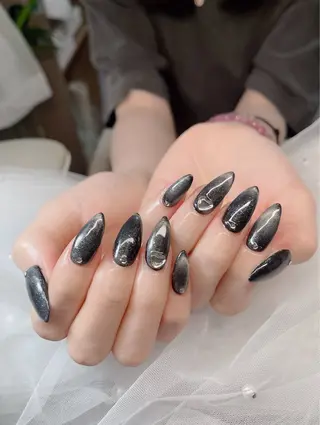 ネイル ハイネイル 自宅サロンのネイルデザイン