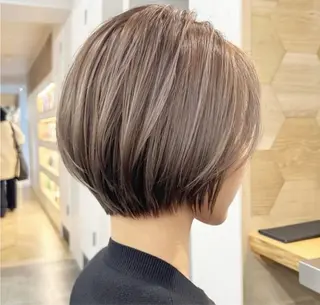 ショート 岡本 拡夢のヘアスタイル