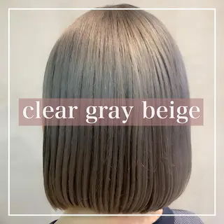 ミディアム カラー ヘアアレンジ ミニボブ/ブリーチ 🌈MISATOのヘアスタイル