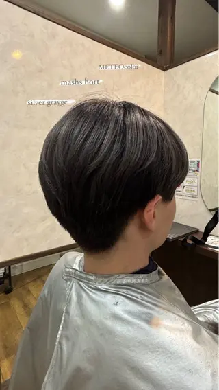 メンズ reborn店長 🤍リルのヘアスタイル