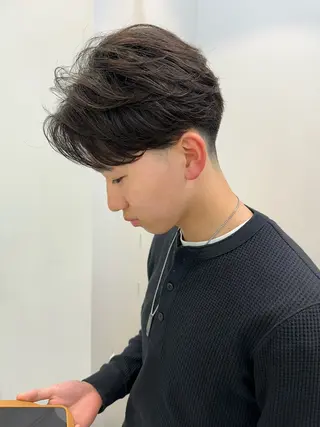 メンズ メンズパーマ/波巻き 桜井凌平のヘアスタイル