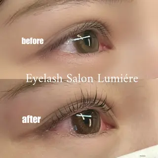 マツエク・マツパ Lumiére SAKURAのマツエク・マツパデザイン