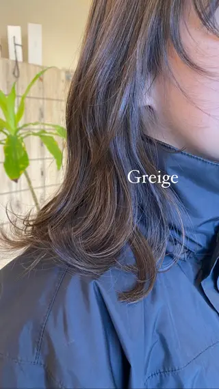 カラー GRANDEUR やまだかなのヘアスタイル