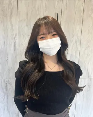 ロング 韓国ヘア🕊村上 ののこ🕊のヘアスタイル