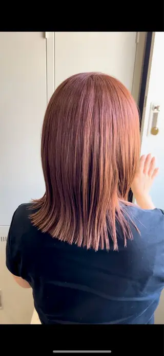 ミディアム カラー olino【西田辺】 KAORIのヘアスタイル