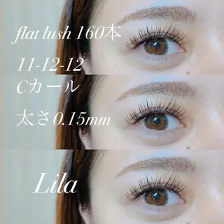 マツエク・マツパ Lila 豊中店のマツエク・マツパデザイン