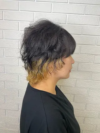 ショート ニュアンスデザイン✄ YOU♡のヘアスタイル