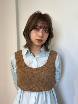 ミディアム ANs. YUIのヘアスタイル
