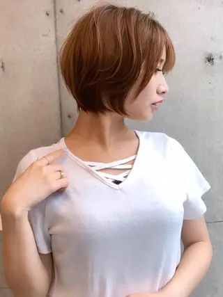 ショート ✨縮毛矯正/髪質改善 錦糸町/松坂拓馬のヘアスタイル
