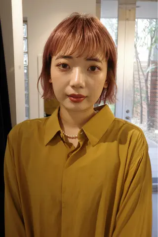 ショート カラー 村田 りょうやのヘアスタイル