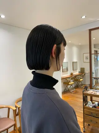 ミディアム カラー 🟩白髪ぼかし/ボブ /ショートヘア/大司のヘアスタイル