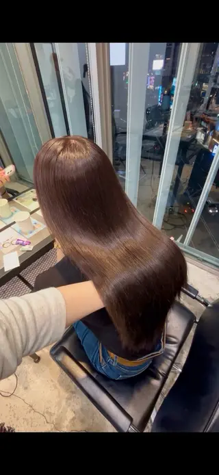 ロング カラー ダメージレス艶髪 🦋MISAKI🦋のヘアスタイル