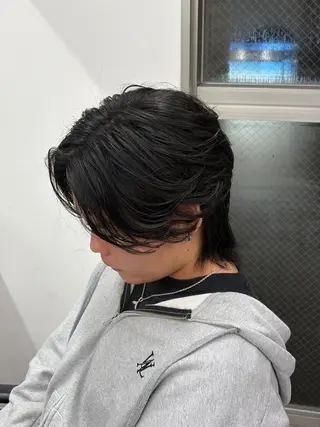 ミディアム カラー パーマ メンズ メンズパーマ特化 🔥韓国ヘア職人🔥のヘアスタイル