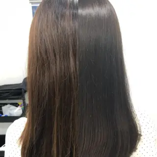 カラー 🦋韓国レイヤー｜ 透明感グレージュ🦋のヘアスタイル