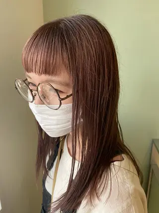 セミロング 吉田 翔太のヘアスタイル