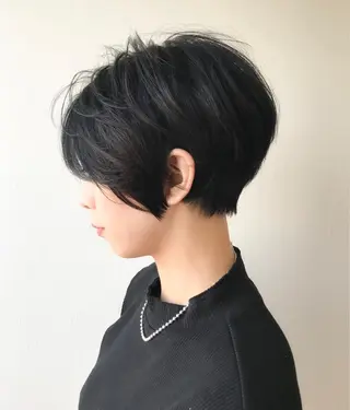 ショート カラー 松本 俊樹のヘアスタイル