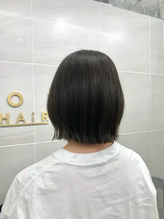 ミディアム カラー 本格ヘッドスパ🌿 ×ヘア 佐藤のヘアスタイル