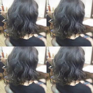 ショート ミディアム カラー 🟦髪質改善6年 💊YAMAMOTOのヘアスタイル