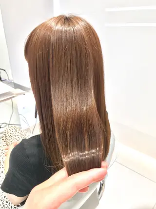 ミディアム 加藤 憂のヘアスタイル