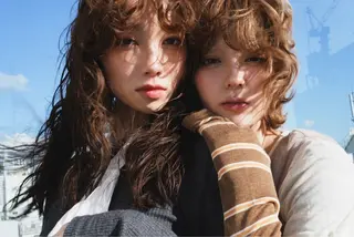 ミディアム カラー パーマ YUKINA /arte peloのヘアスタイル