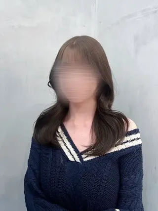 ロング カラー 아이리（アイリ）‪ 縮毛矯正⋆౨ৎﾟ⟡.のヘアスタイル