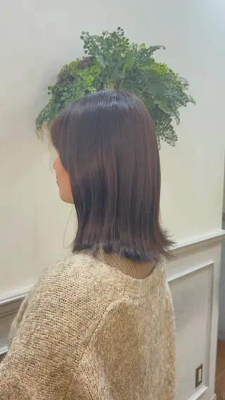ミディアム つじ みさきのヘアスタイル