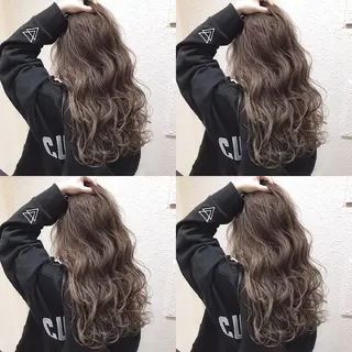 ロング カラー ヘアアレンジ HIRO. ★のヘアスタイル