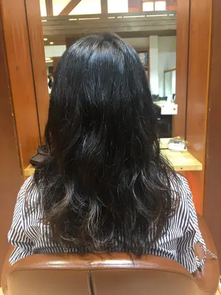 セミロング パーマ ✨🌿大人可愛い愛さ れhair🌿✨松本のヘアスタイル