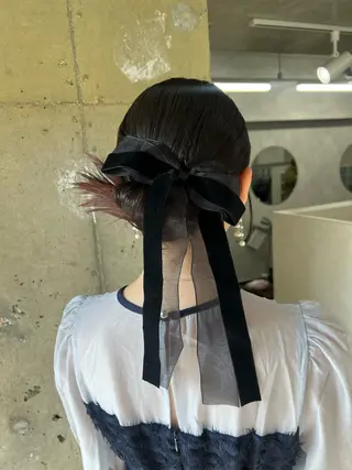ロング ヘアアレンジ RINA 【Loem】のヘアスタイル
