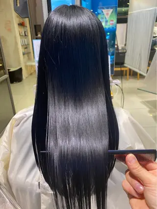 ロング カラー メンズパーマ特化🏆 宮崎健人✨️のヘアスタイル